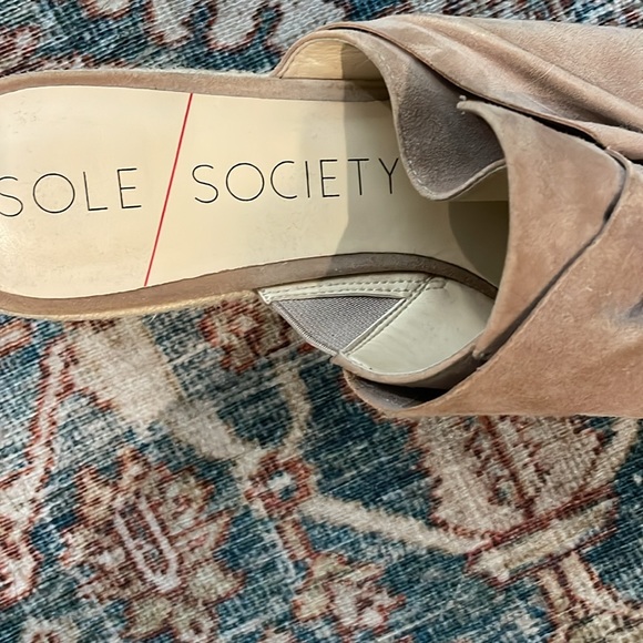 Sole Society suede mules size 11 - Picture 9 of 11